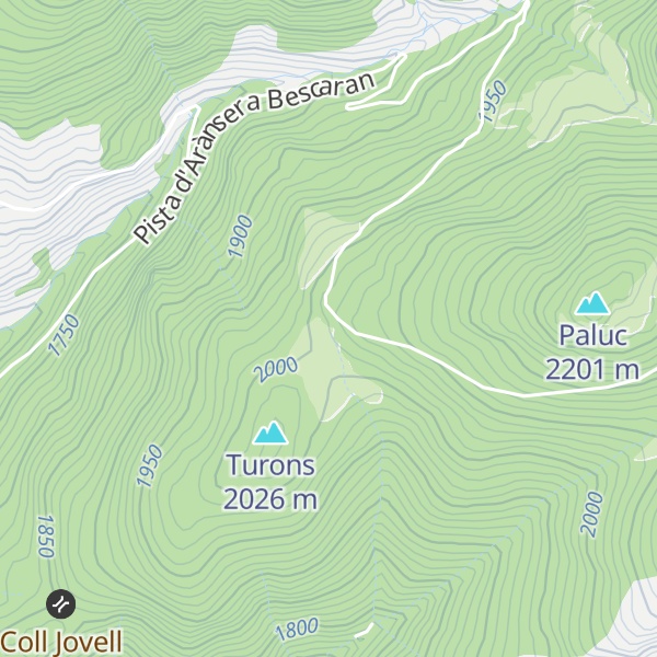 Map of Refugi forestal del Coll de Midós