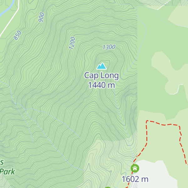 Map of Cabane du Cap Long