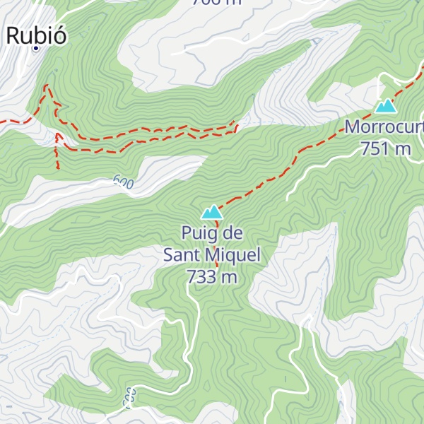 Map of Puig de Sant Miquel