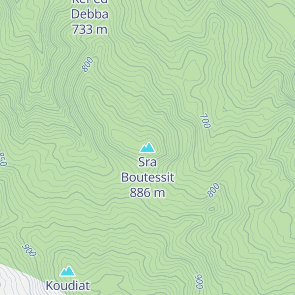 Map of Sra Boutessit