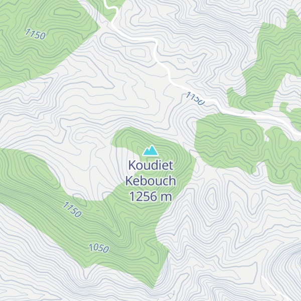 Map of Koudiet Kebouch