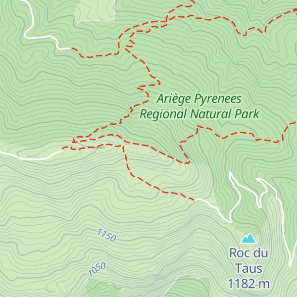 Map of Roc Ponchut