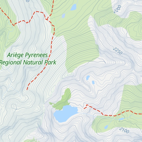 Map of Pic du Pas de Chien