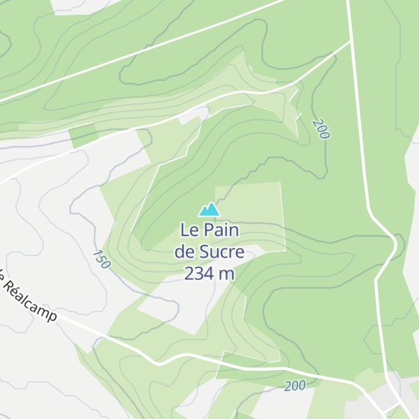 Map of Le Pain de Sucre