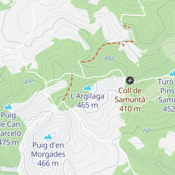 Map of L'Argilaga