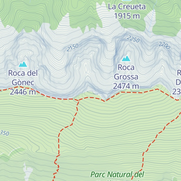 Map of Roca del Viladre