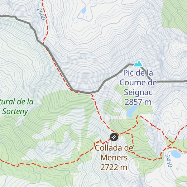Map of Pic de la Serrera