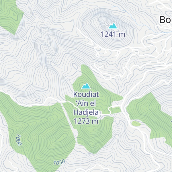 Map of Koudiat ’Aïn el Hadjela