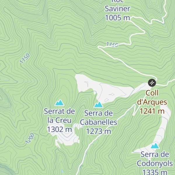 Map of Cabanelles