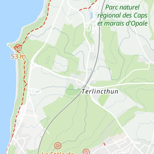 Map of Gîte de la crèche