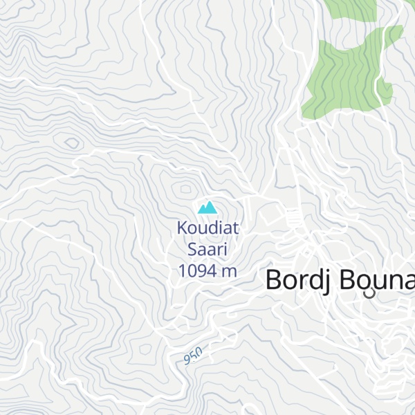 Map of Koudiat Saari