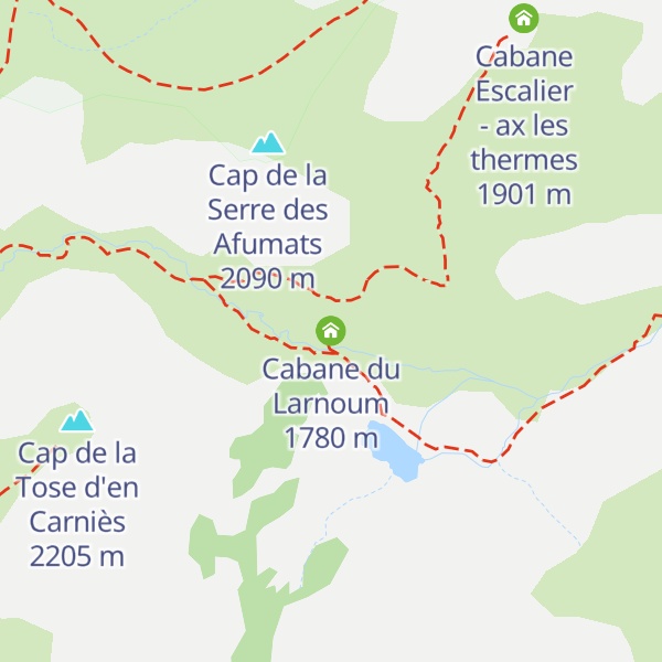 Map of Cabane du Larnoum