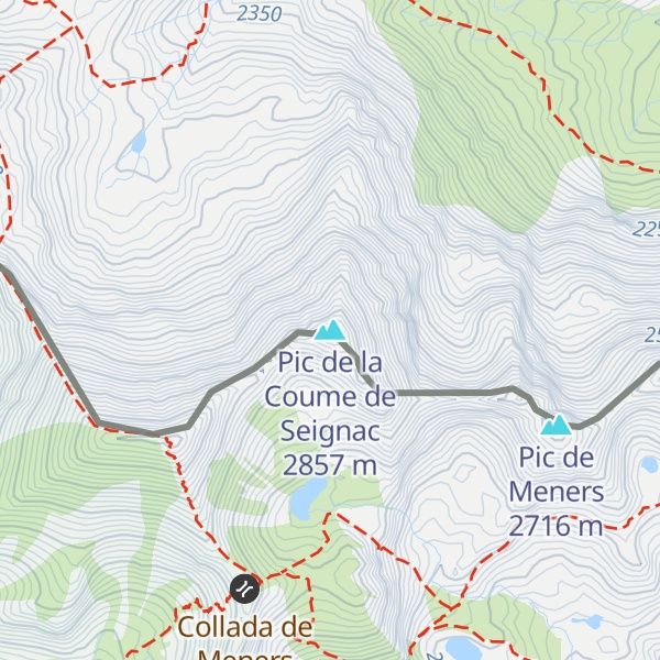 Map of Pic de la Coume de Seignac
