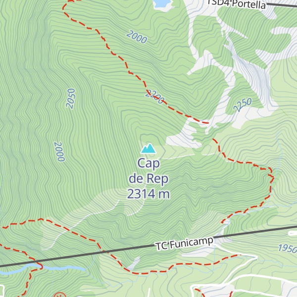 Map of Cap de Rep