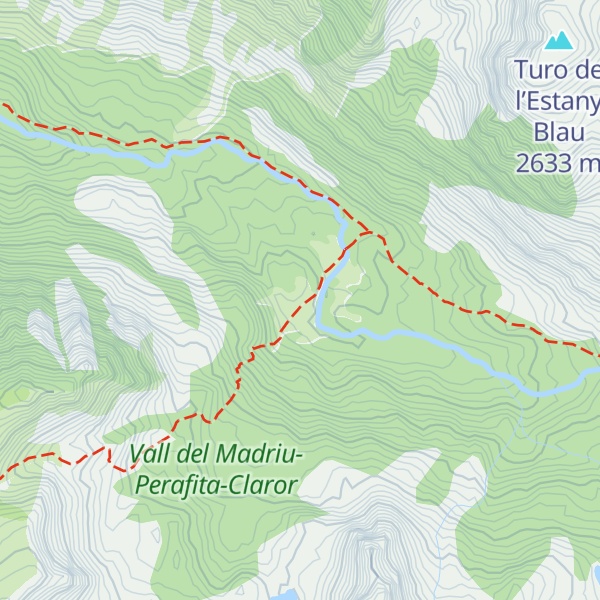 Map of Cabana Estall Serrer