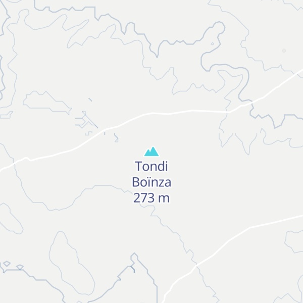 Map of Tondi Boïnza