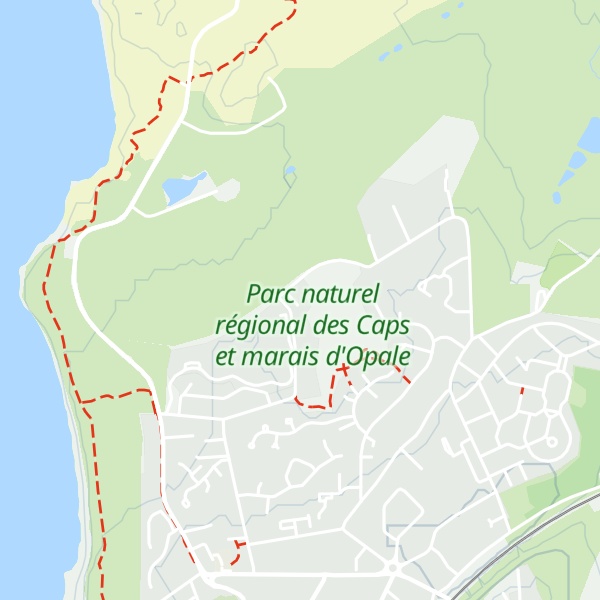 Map of Gîte La Pointe aux Oies