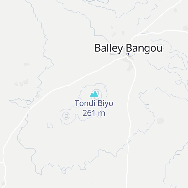 Map of Tondi Biyo