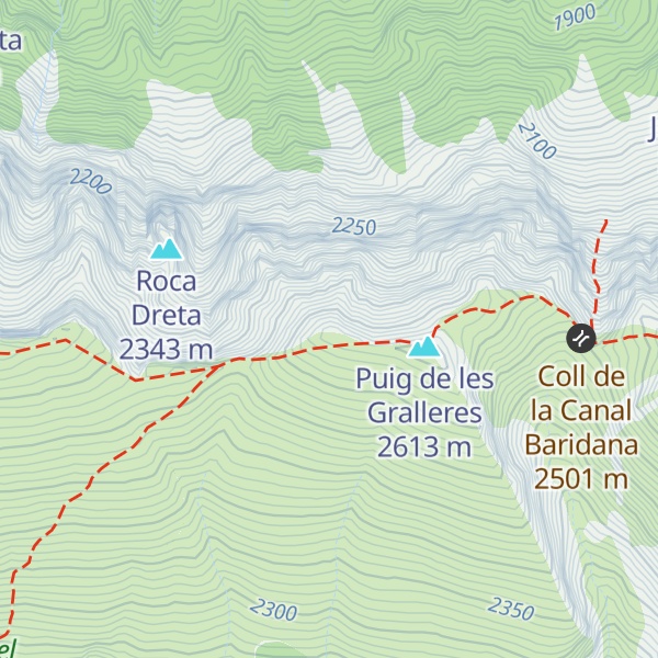 Map of Roca de la Balma