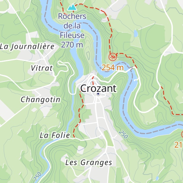 Map of Gîte communal