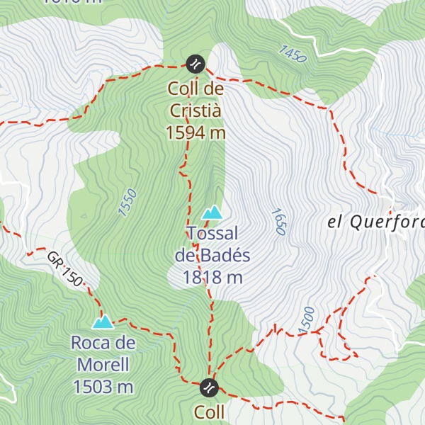 Map of Tossal de Badés
