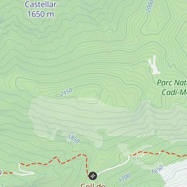 Map of Els Cloterons