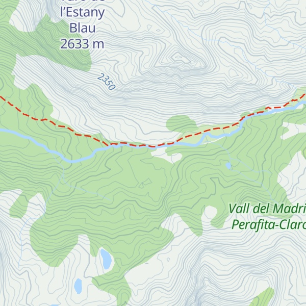 Map of Cabana del Serrat de la Barracota