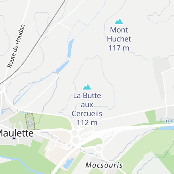 Map of La Butte aux Cercueils