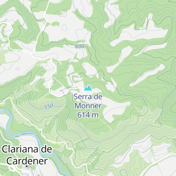 Map of Serra de Monner