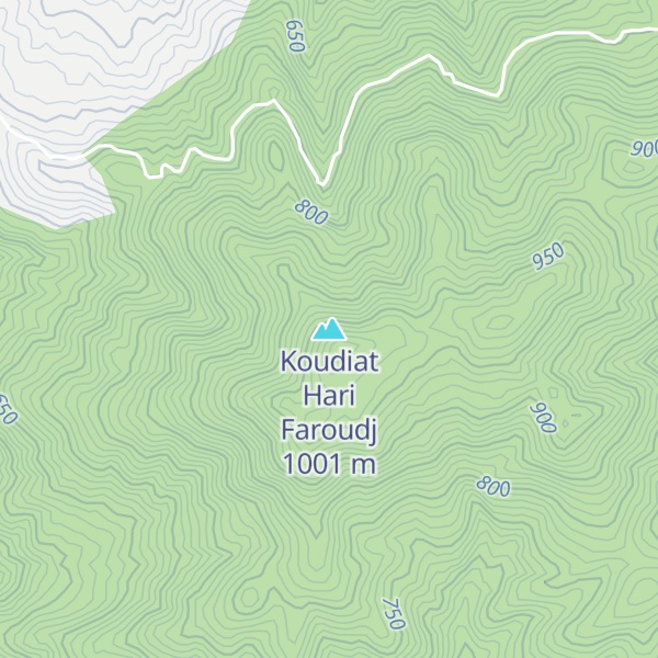 Map of Koudiat Hari Faroudj