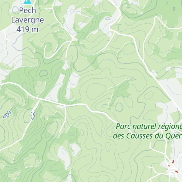 Map of Pech de Capelou