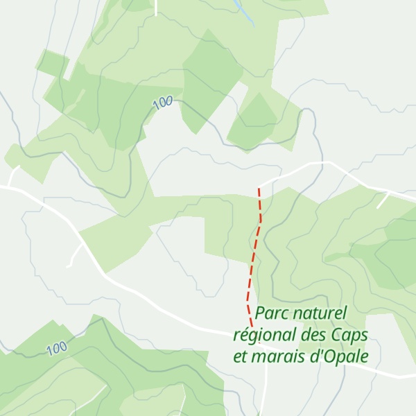 Map of Mont de la Louve
