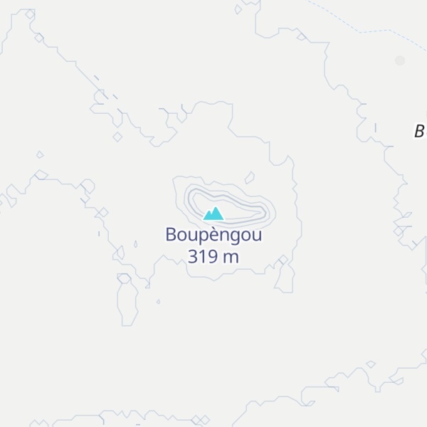 Map of Boupèngou