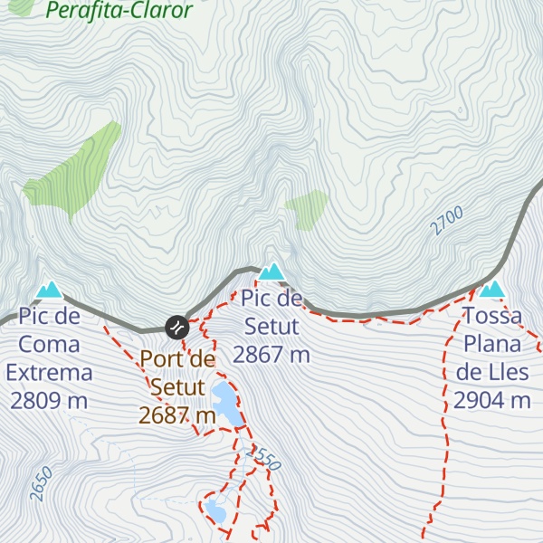 Map of Pic de Setut
