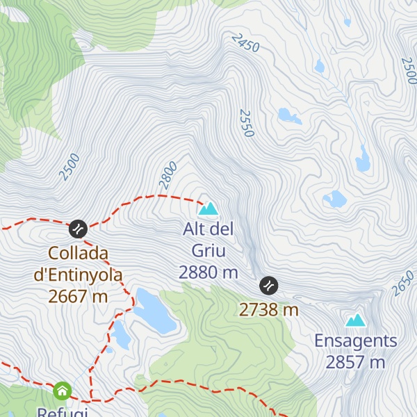 Map of Alt del Griu