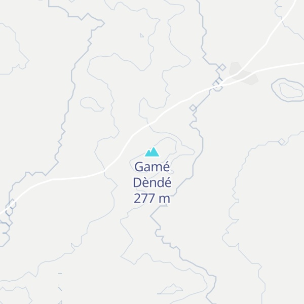 Map of Gamé Dèndé