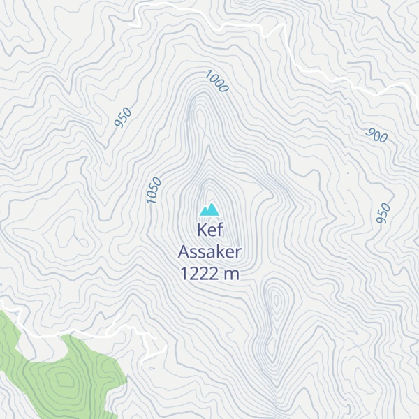 Map of Kef Assaker