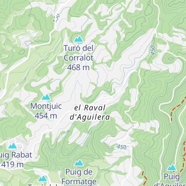 Map of La Cova Santa