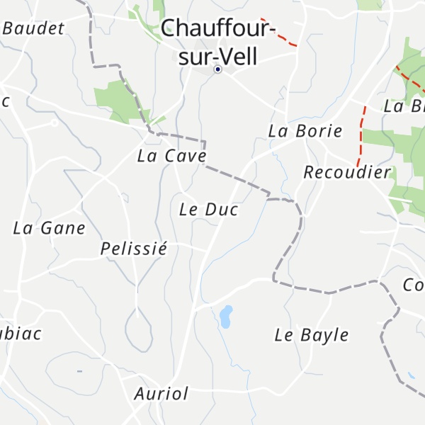 Map of Gîte le Duc