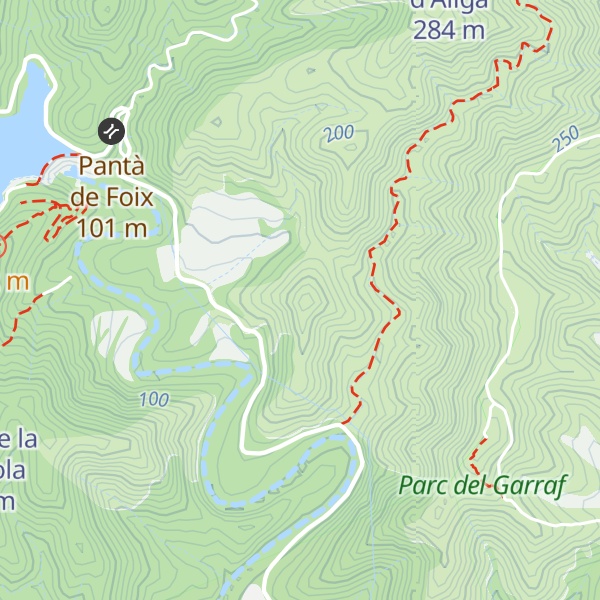 Map of Pujol dels Llops