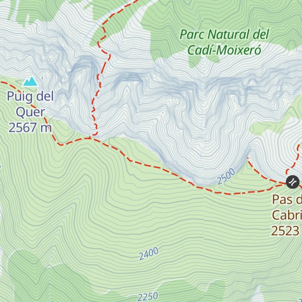 Map of El Salt del Sastre