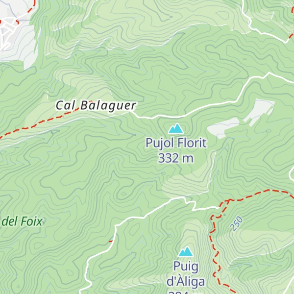 Map of Els Gegants