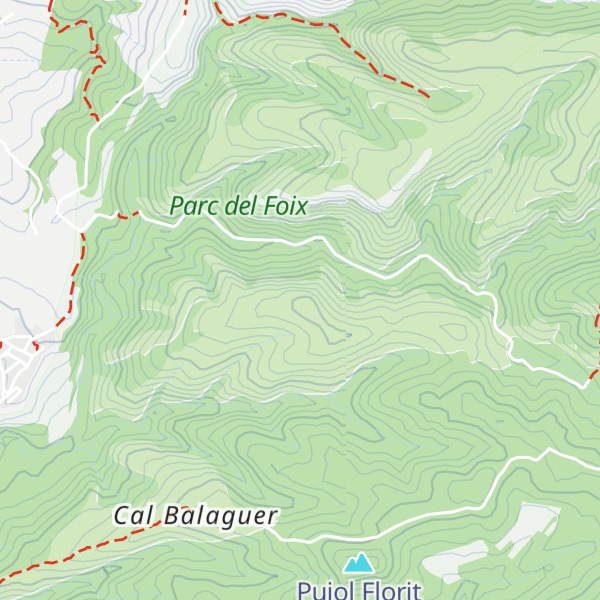 Map of Serra del Miquelet