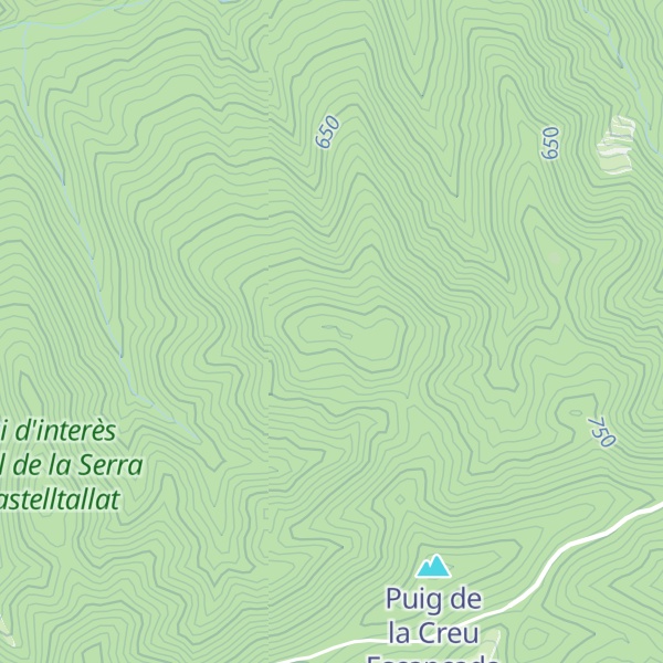 Map of Puig Gros