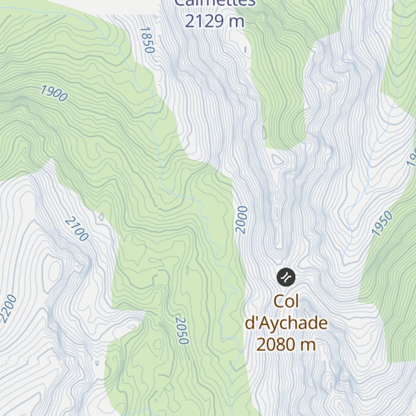 Map of Cabane des Pradettes