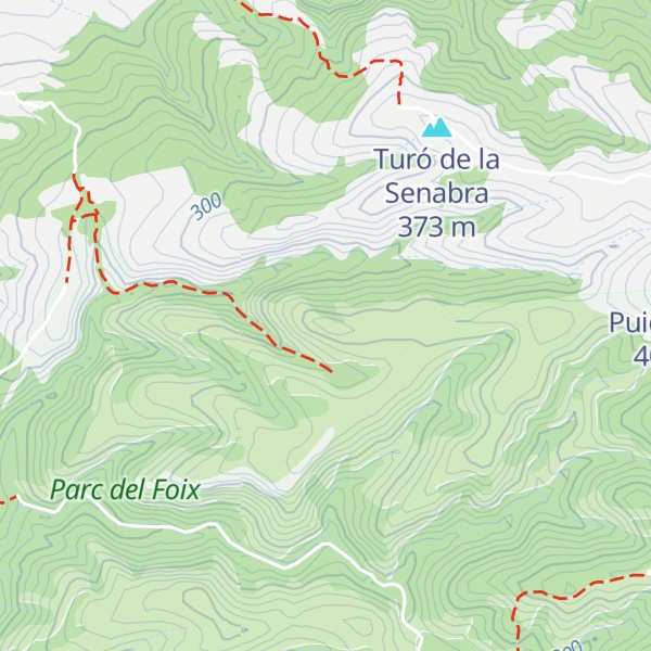 Map of Turó de la Pòpia