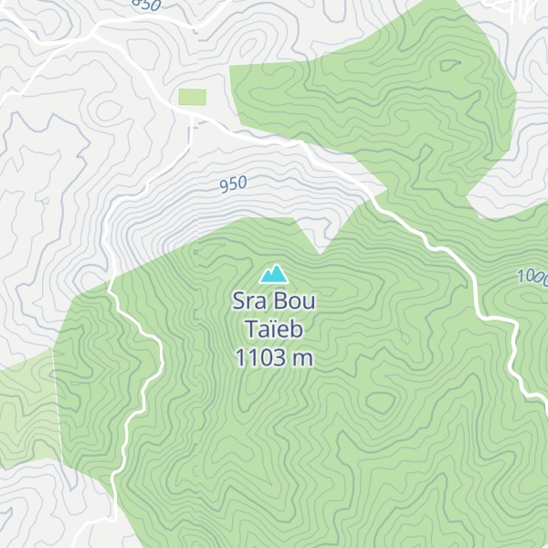 Map of Sra Bou Taïeb