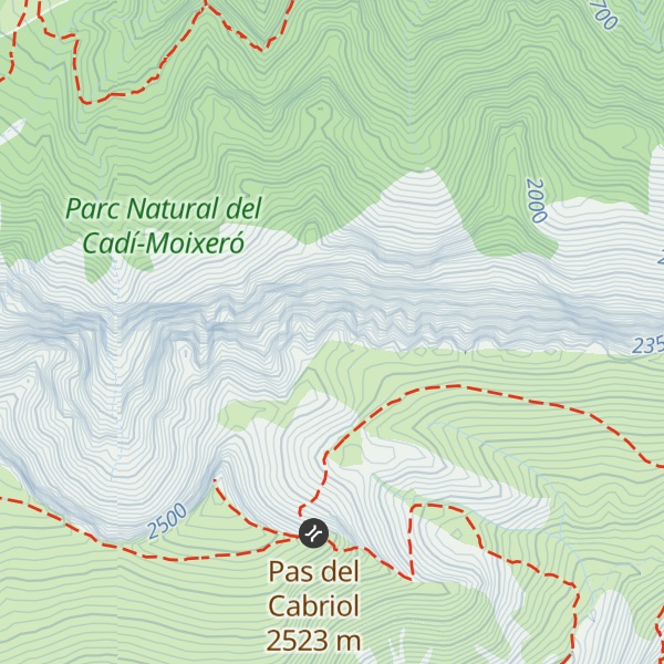 Map of Roc de la Trona
