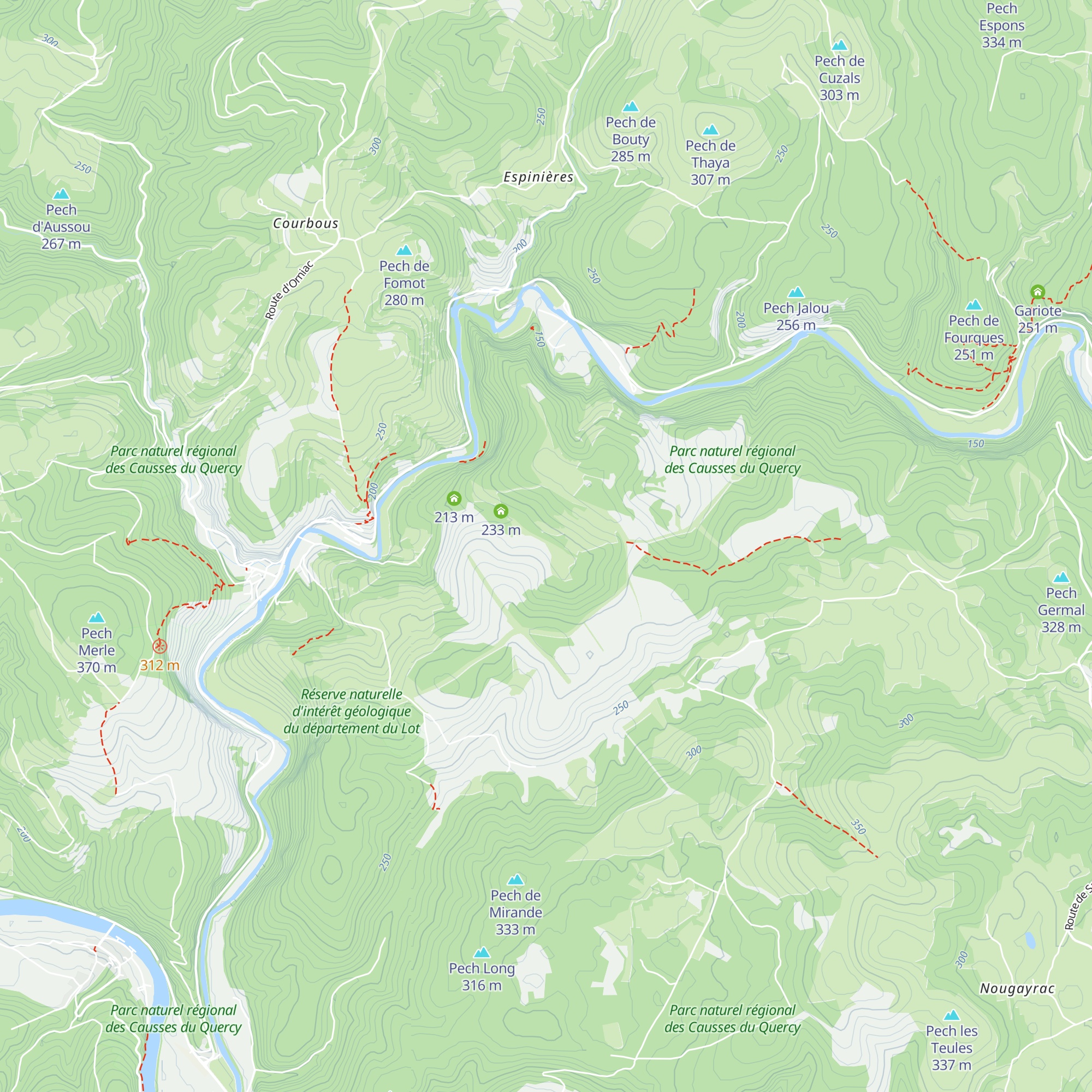 Cazelle map