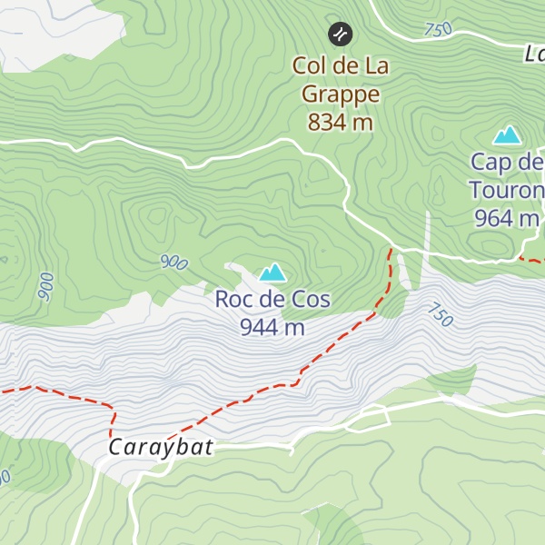 Map of Roc de Cos